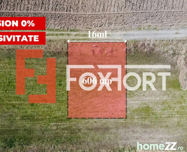 COMISION 0% Teren intravilan de 606 MP in Sag