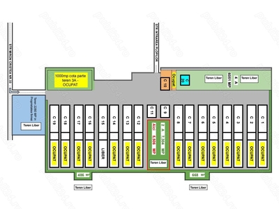 Spatii de depozitare in comuna Copaceni - ILFOV