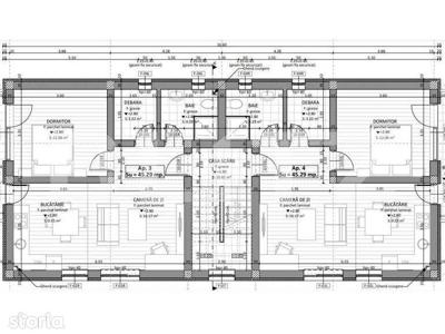 Apartament 2 camere, finisat, etajul 1, parcare privata, Apahida