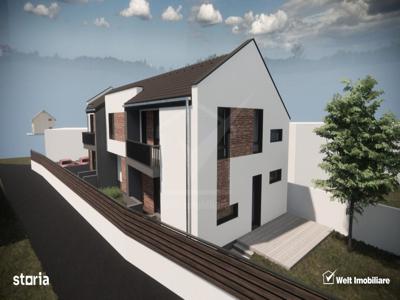 Duplex design modern, 116 mp utili, Someseni, cu toate utilitatile