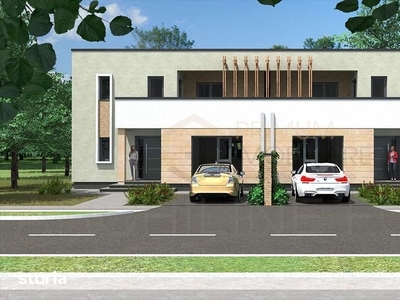 DUPLEX MODERN - 4 Camere - Dormitor la parter - Toate utilitatile