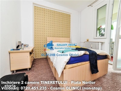 Inchiriere 2 camere Tineretului (Piata Norilor), decomandat, renovat