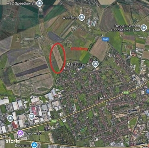 Teren 3,5 Ha - pretabil panouri fotovoltaice, agricultura-Domnesti