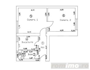 Apartament 2 camere de vânzare - zonă ultracentrală!