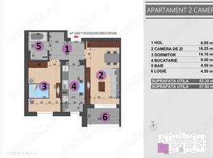 Apartament 2 camere decomandat,disponibil imediat,Str.Postalionului, sector 4