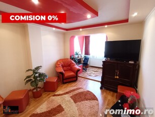 Apartament cu 3 camere, mobilat, utilat, 2 balcoane generoase- Comision 0%