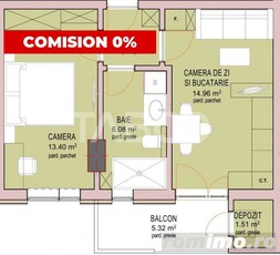 COMISION 0% Apartament 2 camere decomadate in Sibiu Dna Stanca