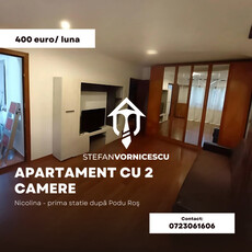 Se închiriază: Apartament cu 2 camere, Nicolina