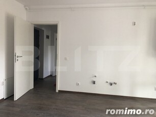 Studio 2 camere, cu terasa, curte, 2 locuri de parcare in Sanpetru