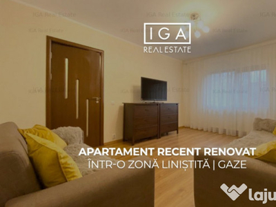 Apartament recent renovat intr-o zona linistita | gaze