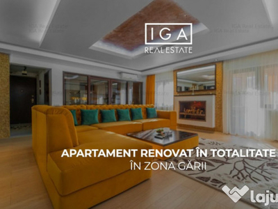 Apartament renovat in totalitate in zona Garii
