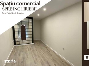 Spațiu comercial de inchiriat, zona ultracentrală Piața Unirii Oradea