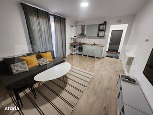 Apartament nou de inchiriat, cu doua camere, 40 mp, zona-Cetate