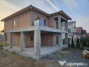 Casa in constructie, 3 camere, 160 mp, Sibiu