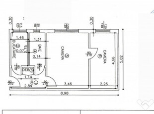 MALU ROSU cf2, parter/4, bl.1980, renovat - 45500 euro