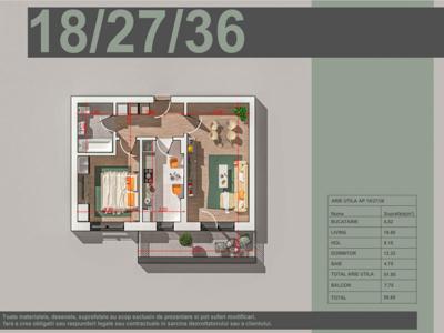 (AP.36/3/BL.2) 2 camere Titan - Th. Pallady - Metrou Teclu - Estimobiliar