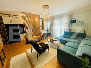 Exclusivitate ! Apartament modern de vanzare, 57 mp, gradina , zona Somesului