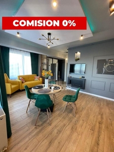 Comision 0%! Apartament ultrafinisat, 3 camere, 2 bai, garaj, , Floresti.