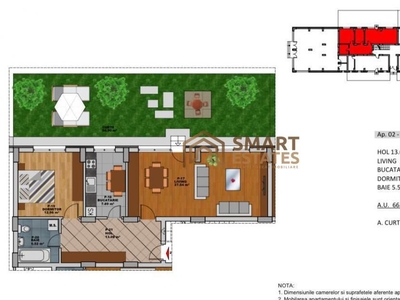 Vanzare 2 camere Popesti | Constructie 2023 | Direct Dezvoltator