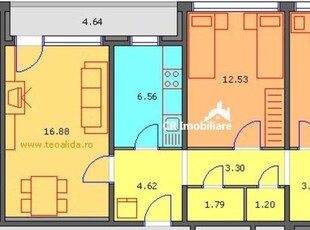 Apartament de 3 camere Titan Parc Piata Ambrozie