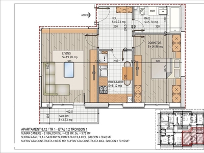 2 camere Titan Pallady Metrou N. Teclu Direct Dezvoltator