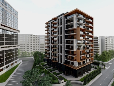 Gran Via Lake View – schița apartament cu 3 camere apartament camere de la 95.48m2