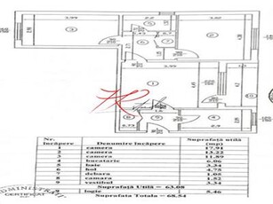 Vanzare apartament 3 camere Obor