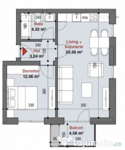 APARTAMENT 2 CAMERE - LA GRI - EXIGENT