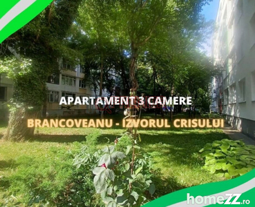 Brancoveanu - Izvorul Crisului - 3 camere - centrala