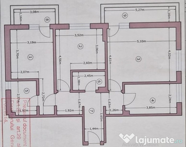 3camdec-2bai-2balc+1parcare/STB241-la 50m/str.Postalionul...