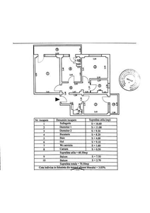 Apartament 3 camere ,2 balcoane , 2 bai,Calea Calarasilor