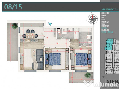 Apartament 3 camere Theodor Pallady Sector 3