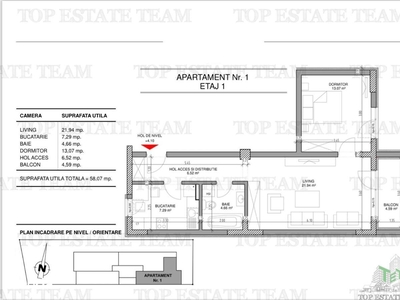 Apartament 2 camere bloc nou Valea Oltului-sector6