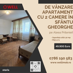 De vânzare apartament în Sfântu Gheorghe, pe Aleea Priteniei!