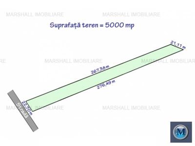 Teren intravilan de vanzare, zona Exterior Est, 5000 mp