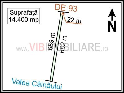 Glina - Strada Bucuriei, teren extravilan, suprafata 14.400 mp