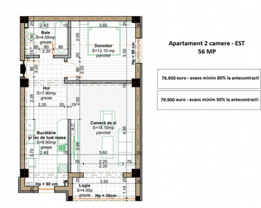 COMISION 0% ! 2 CAMERE BLOC NOU