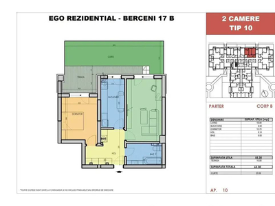 2 Camere cu Gradina - Berceni - Metrou