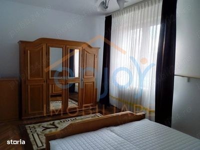 Apartament 3 camere 125 mp etaj 1 finisat, mobilat, utilat zona Brădet