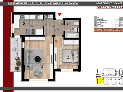 Apartament 2 Camere - Berceni - Metrou