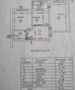 APARTAMENT 2 CAMERE