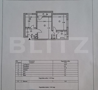 Apartament 2 Camere Cartier Craiovei