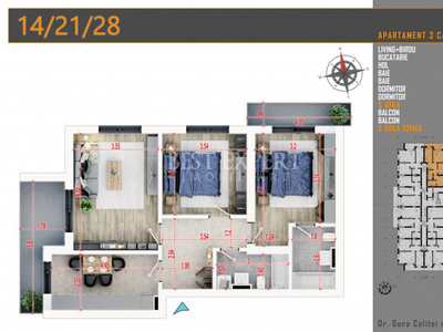 Www.Efy-Residence.ro Direct Dezvoltator -500 m de STB Parcar