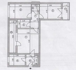 Apartament 3 camere - ETAJ 6 - zona ALEXANDRU OBREGIA