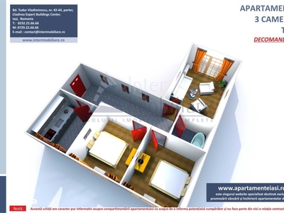 10 minute de metrou Teclu Pallady ikea Decomandat Finisaje moderne