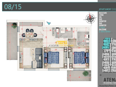 Apartament 3 camere Theodor Pallady Sector 3