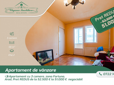 Apartament cu 3 camere