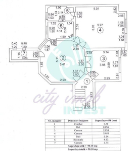 Apartament in vila cu gradina