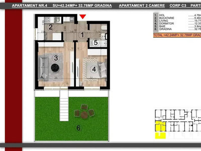 Berceni - Apartament 2 Camere - Metrou