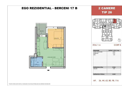 Nou 2 Camere - Berceni - 400 m Metrou